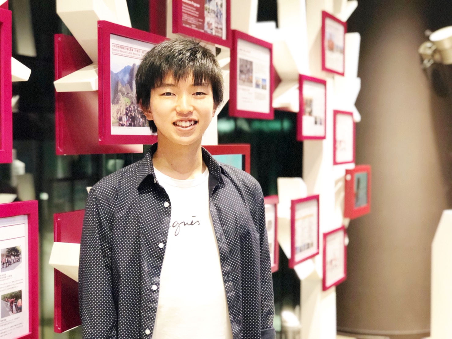 上智大学公認ボランティアサークルの「めぐこ」2018年度代表の山田蒼太です。